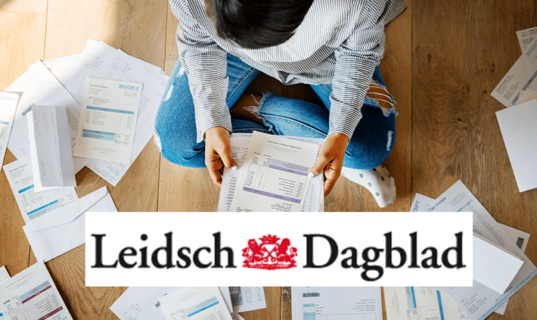 Leidsch Dagblad: Druk zijn is rood staan