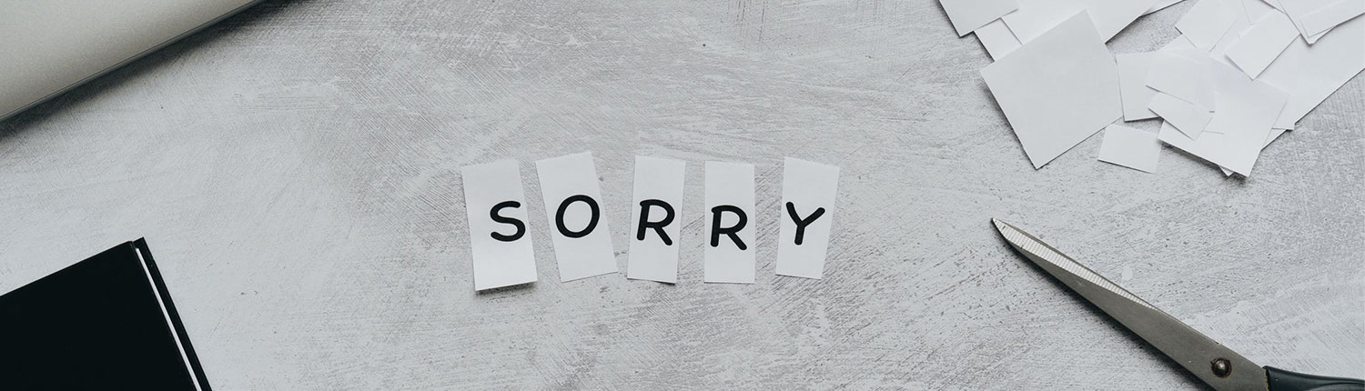 excuses aanbieden